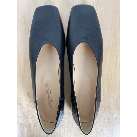 Bells & Becks The Cellina Black Patent Flats Size EU 40/US 10 - Picture 6 of 7